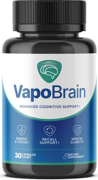 One bottle of VapoBrain Advanced Cognitive Support
